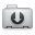 Noir Downloads Folder Icon